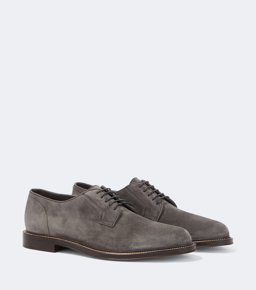 Brunello Cucinelli Suede Derby shoes