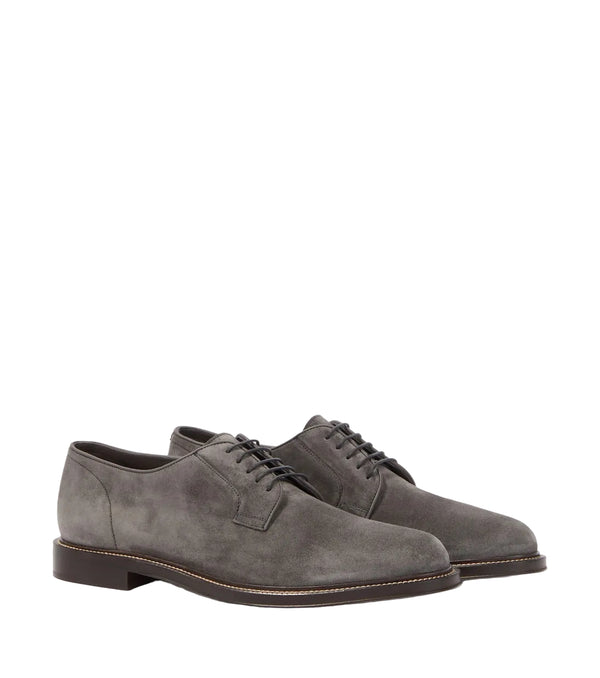 Brunello Cucinelli Suede Derby shoes
