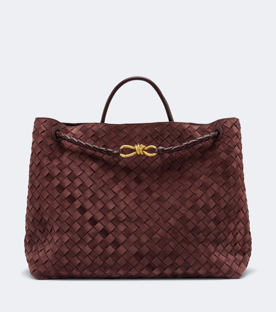 Bottega Veneta Andiamo Large Suede Tote Bag