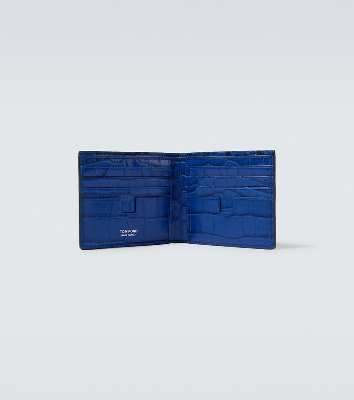 Tom Ford Leopard-print leather wallet