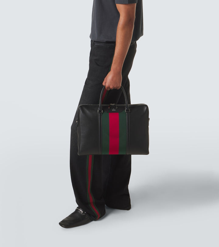 Gucci Leather briefcase