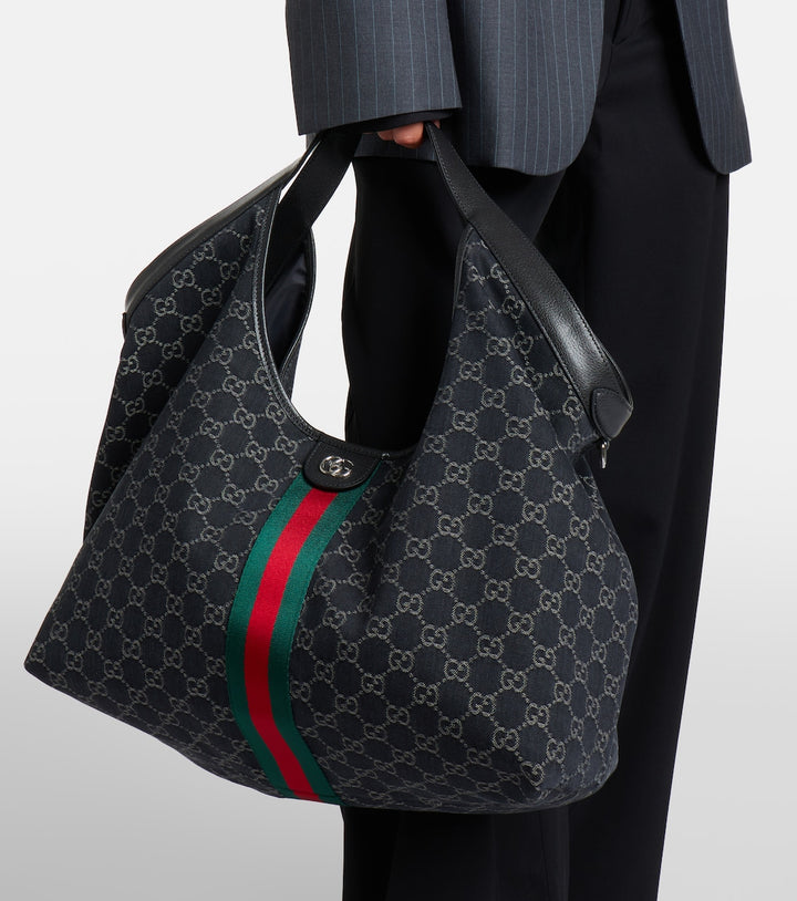 Gucci Giglio Large GG Canvas Tote Bag