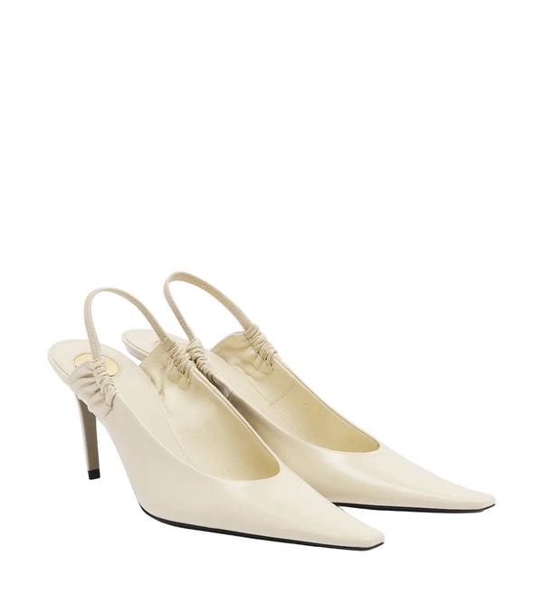 Saint Laurent Anne-Marie leather slingback pumps
