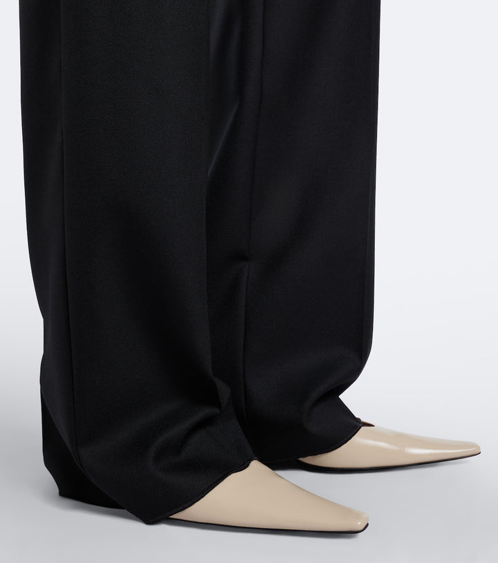 Saint Laurent Anne-Marie leather slingback pumps