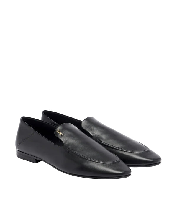 Saint Laurent Alain Leather Loafers