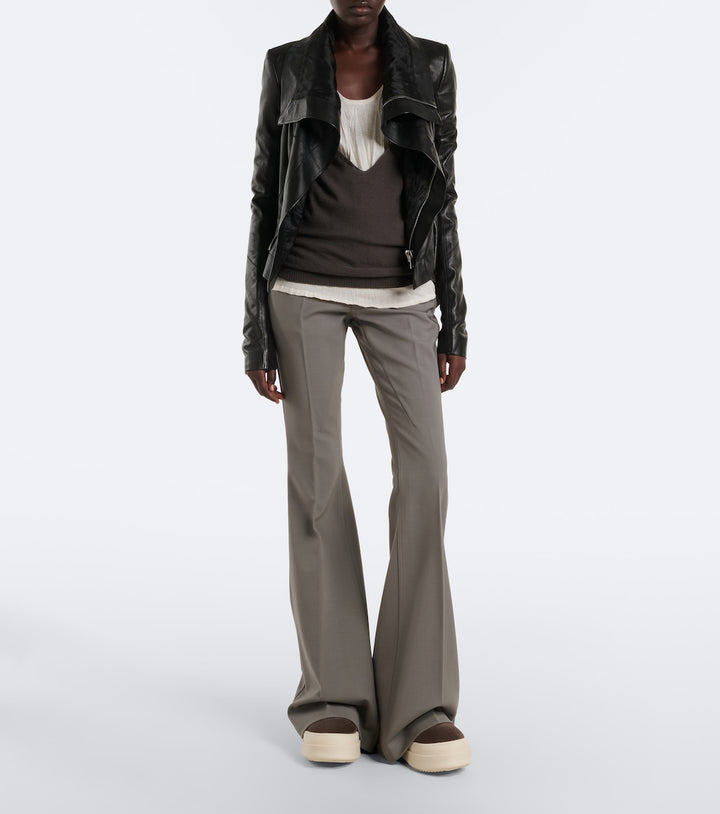 Rick Owens Mega Bumper suede ankle boots