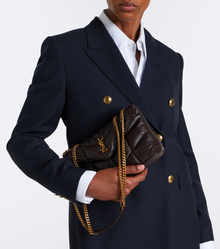 Loulou Mini Leather Shoulder Bag