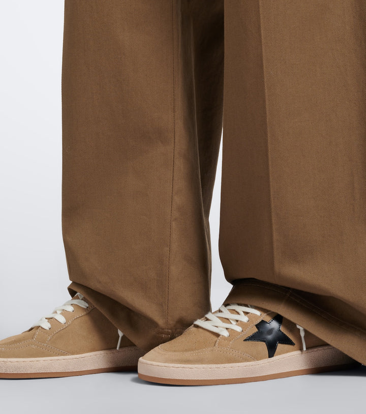 Golden Goose Ball Star Suede Sneakers