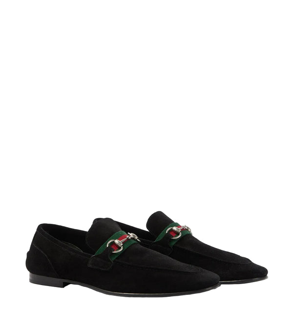Gucci Como Horsebit suede loafers