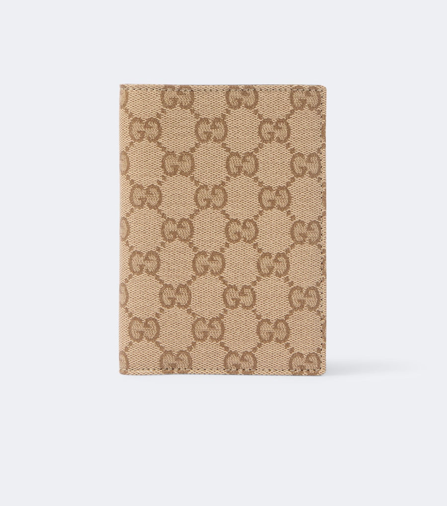 Gucci Essence Classic GG canvas passport holder