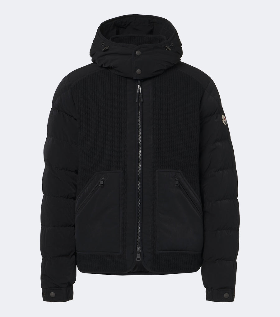Moncler Pelat Hooded Down Jacket
