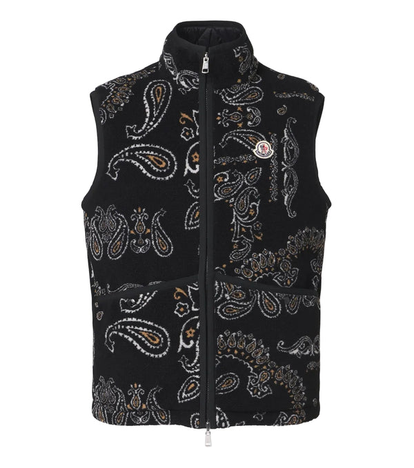 Moncler Reversible Paisley Vest
