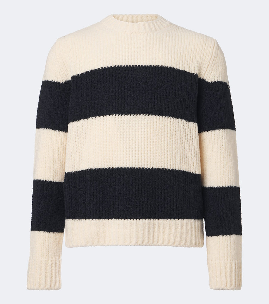 Moncler Striped wool-blend sweater