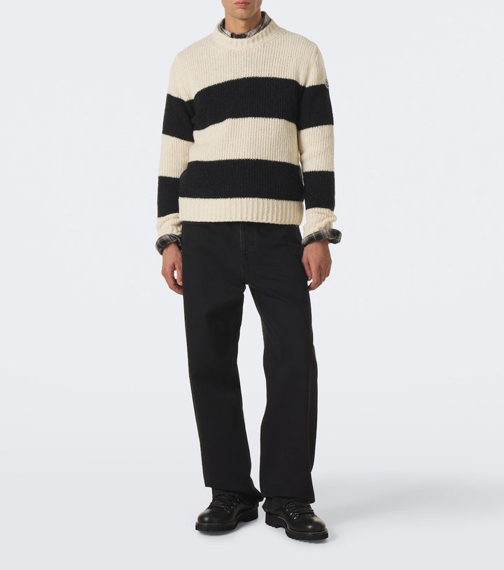 Moncler Striped wool-blend sweater