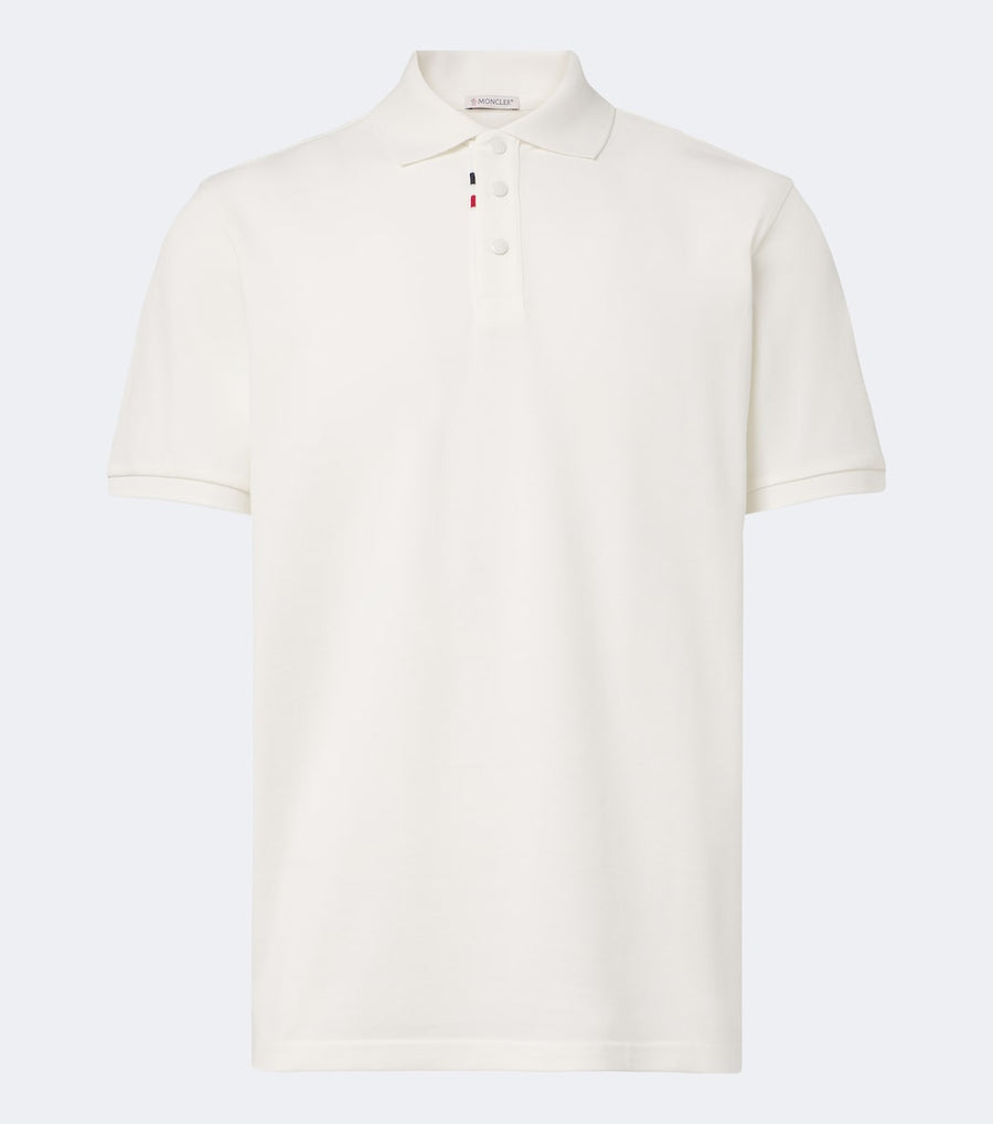 Moncler Cotton piqué polo shirt