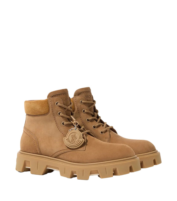 Moncler Peak City suede ankle boots