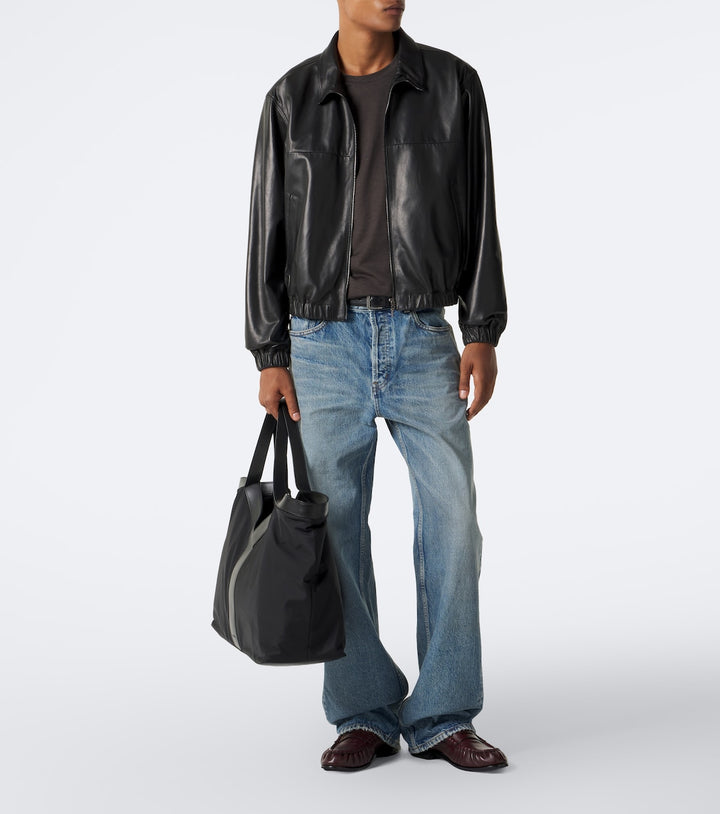Saint Laurent Cassandre Silk and Cotton T-Shirt