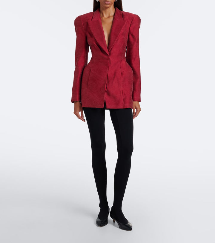 Magda Butrym Silk blazer dress