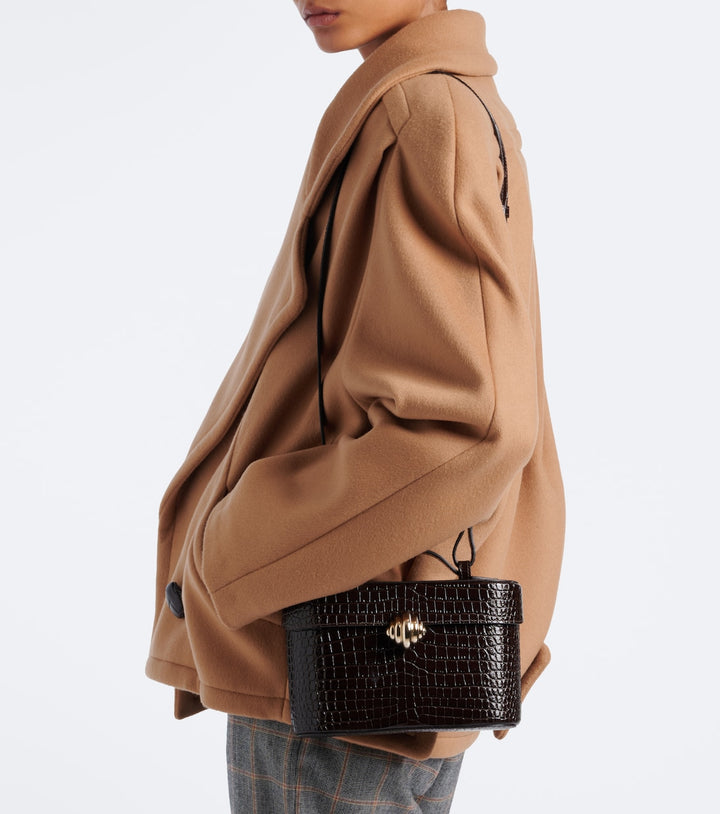 Aquazzura Belgravia Small leather vanity bag