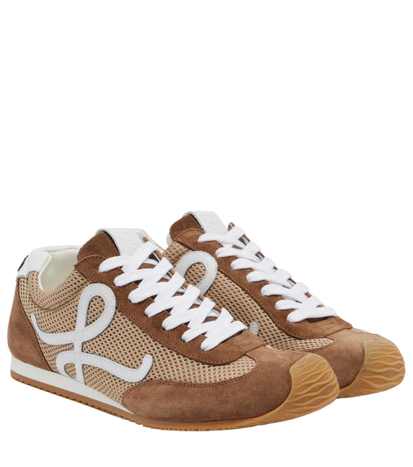 Loewe Ballet Runner 2.0 suede-trimmed sneakers