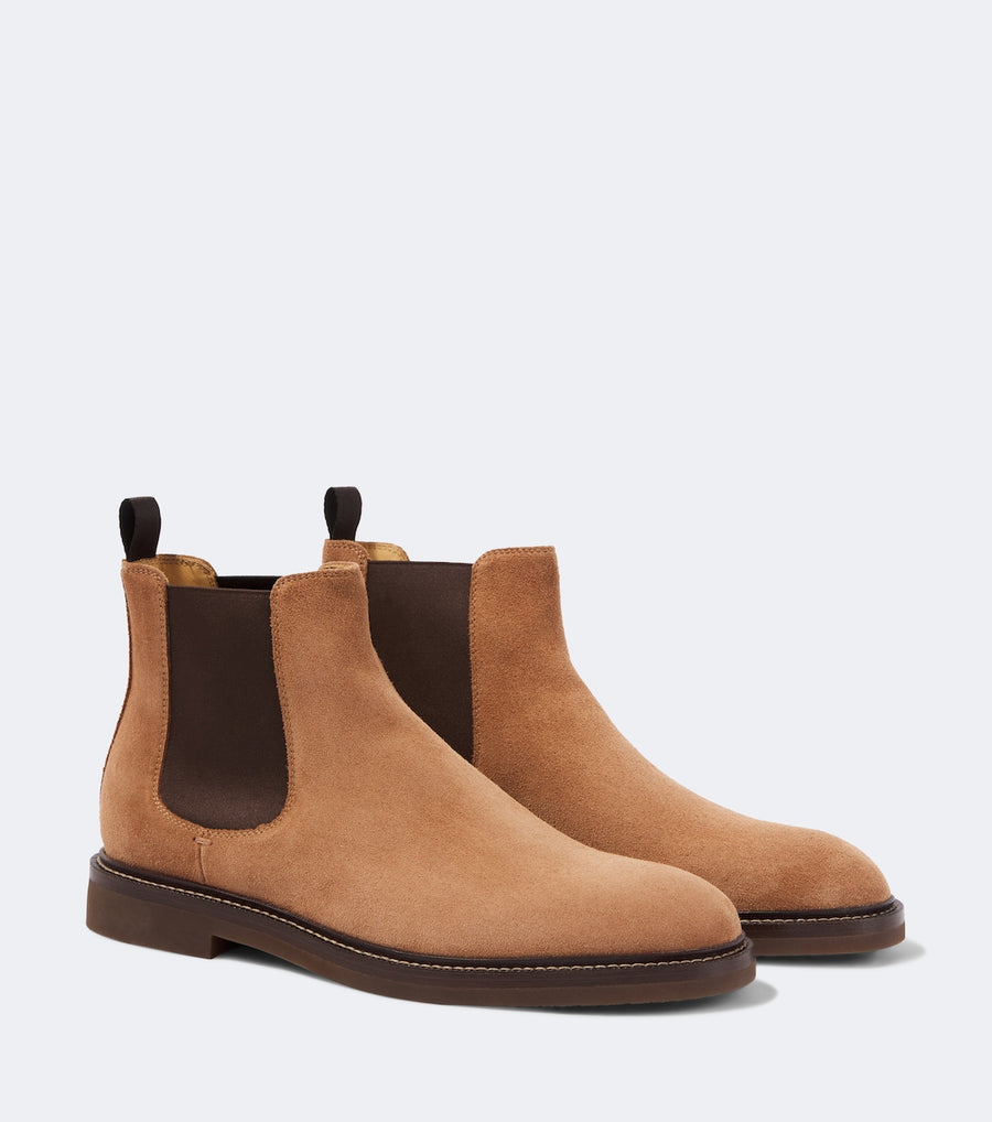 Brunello Cucinelli Suede Chelsea boots
