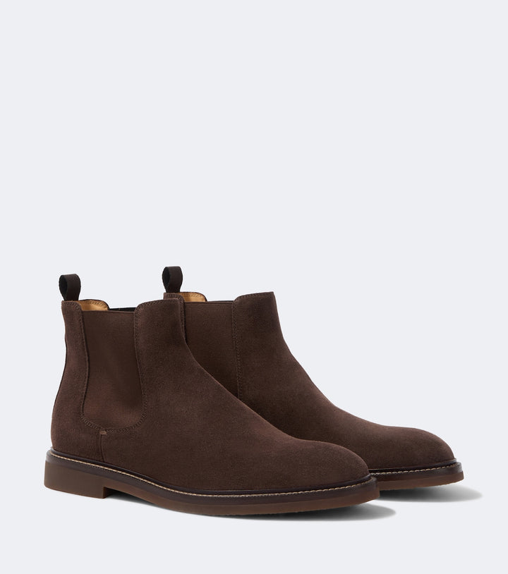 Brunello Cucinelli Suede Chelsea boots