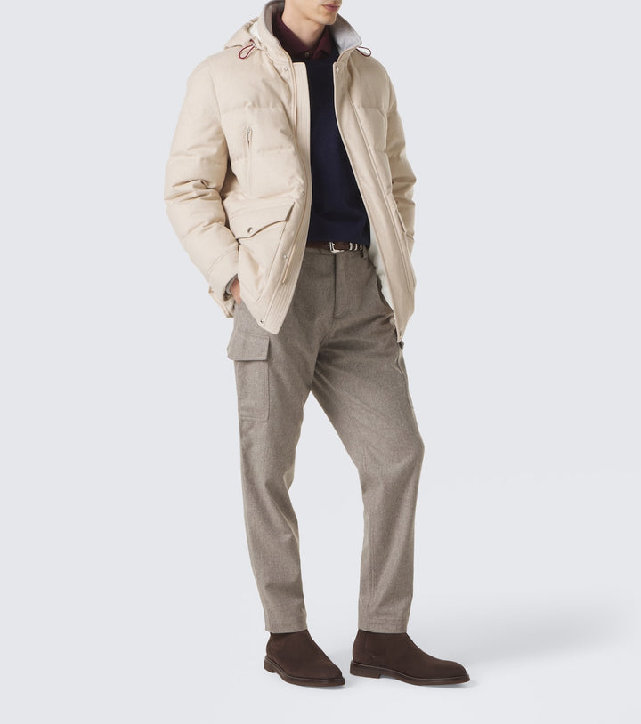 Brunello Cucinelli Suede Chelsea boots