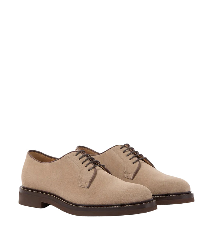 Brunello Cucinelli Suede Derby shoes