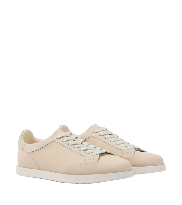 Brunello Cucinelli Suede-trimmed leather sneakers