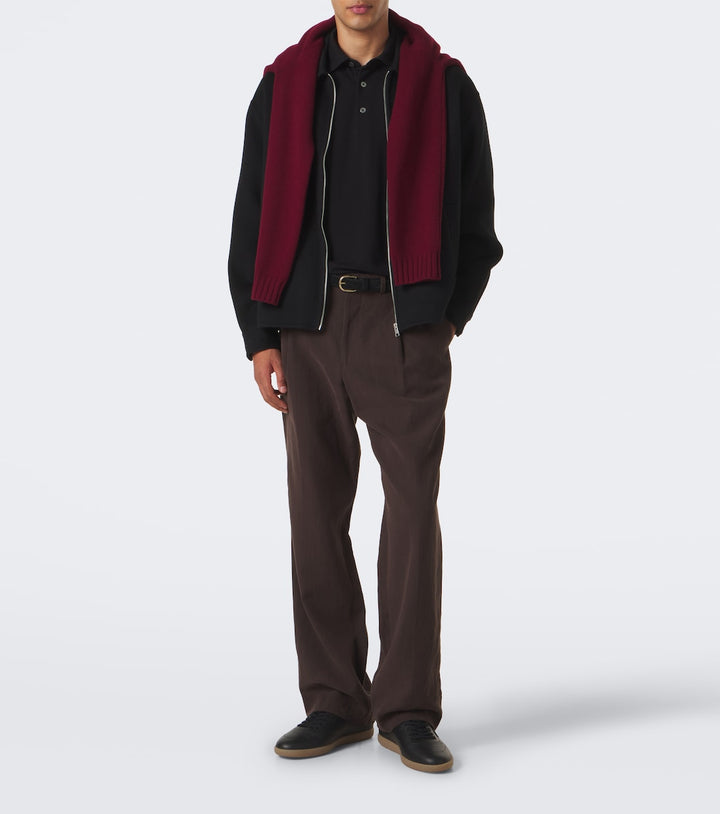 Zegna Cotton Piqué Polo Shirt