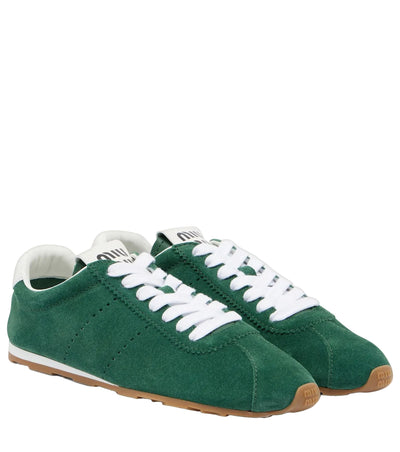 Miu Miu Plume suede sneakers