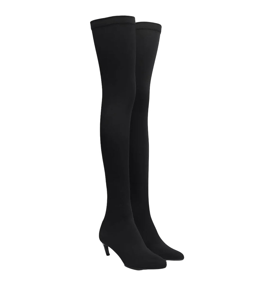 Victoria Beckham Harlow jersey over-the-knee boots