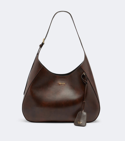 Prada Boogie Large leather shoulder bag