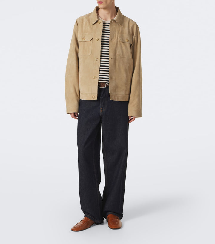 Ami Paris Striped cotton T-shirt
