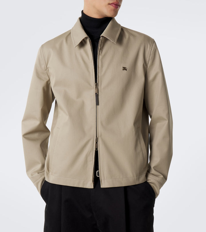 Burberry Reversible Cotton Gabardine Blouson Jacket