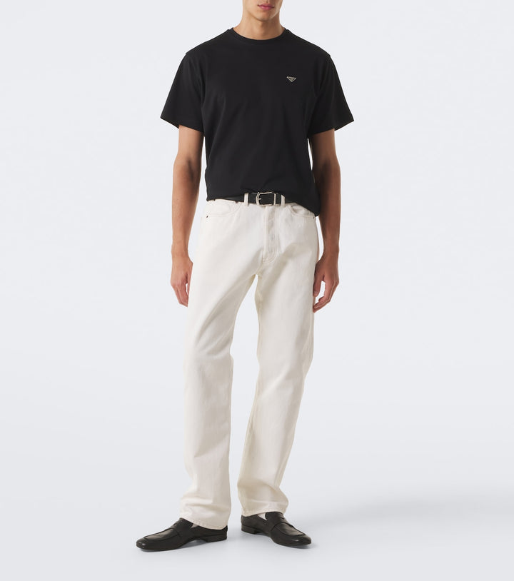 Prada Logo cotton jersey T-shirt