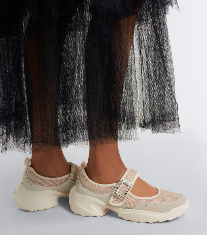 Roger Vivier Viv On The Run embellished sneakers