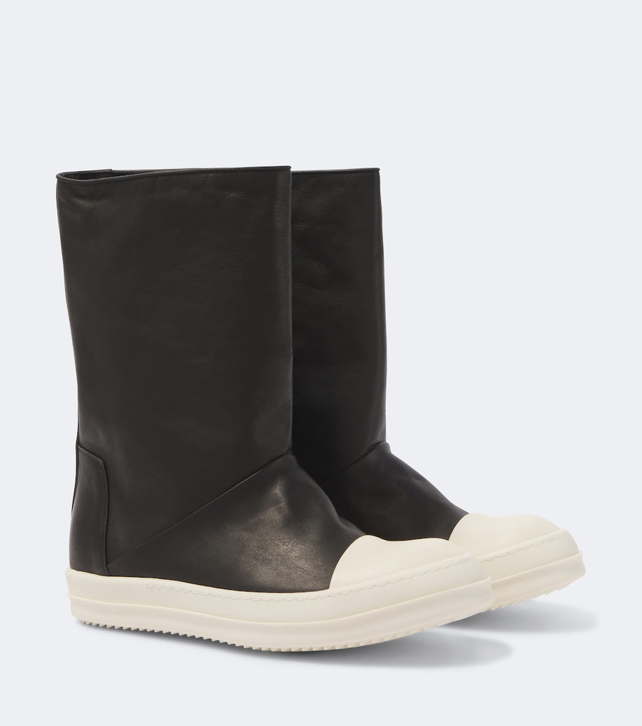 Rick Owens Sneakwaders Leather Boots