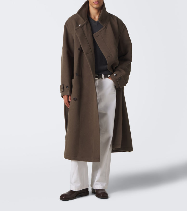 Lemaire Wool wrap coat
