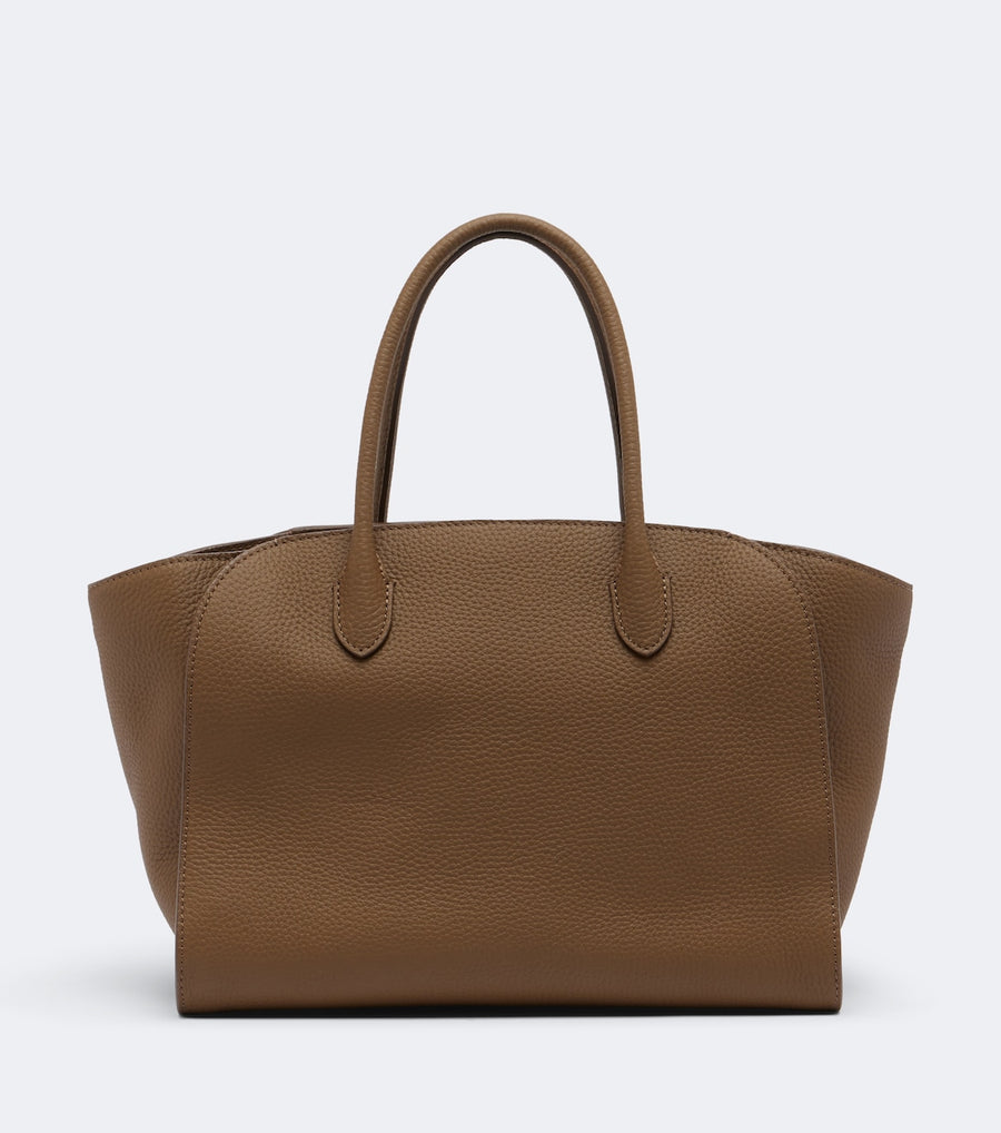 The Row Marlo 12 Leather Tote Bag