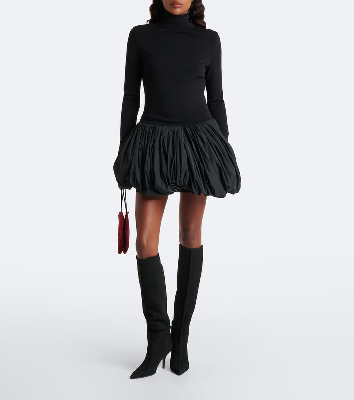 Magda Butrym Shearling-lined suede knee-high boots
