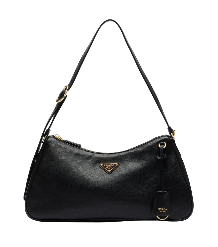 Prada Borsa a tracolla Aimée grande in pelle