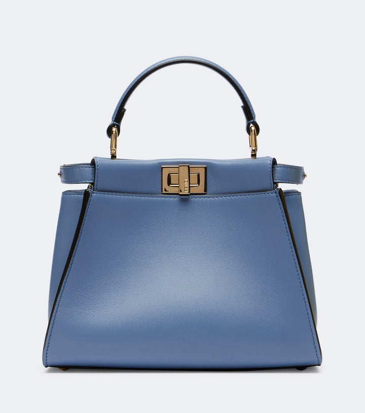 Fendi Peekaboo Mini Leather Top-Handle Bag
