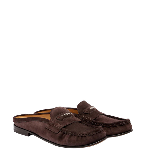 Fendi Suede mules