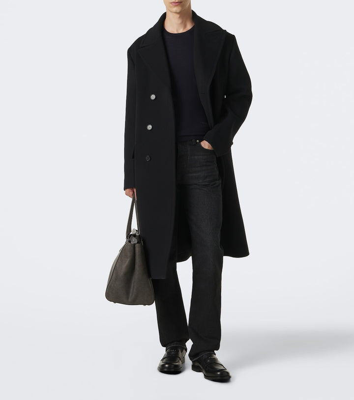 Fendi Double-breasted wool coat