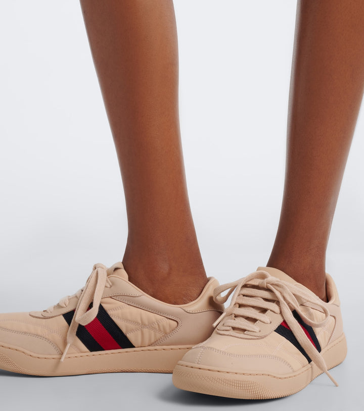 Gucci Screener Web Stripe sneakers