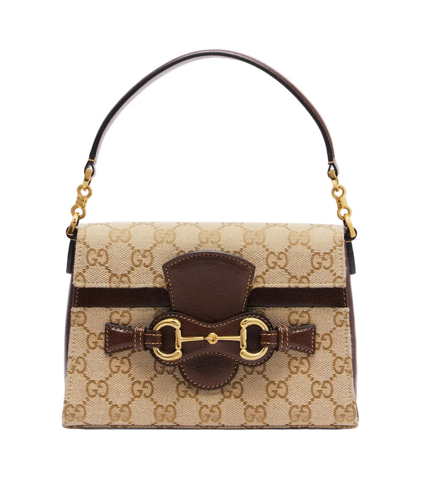 Gucci Horsebit Duomo Small GG canvas top-handle bag