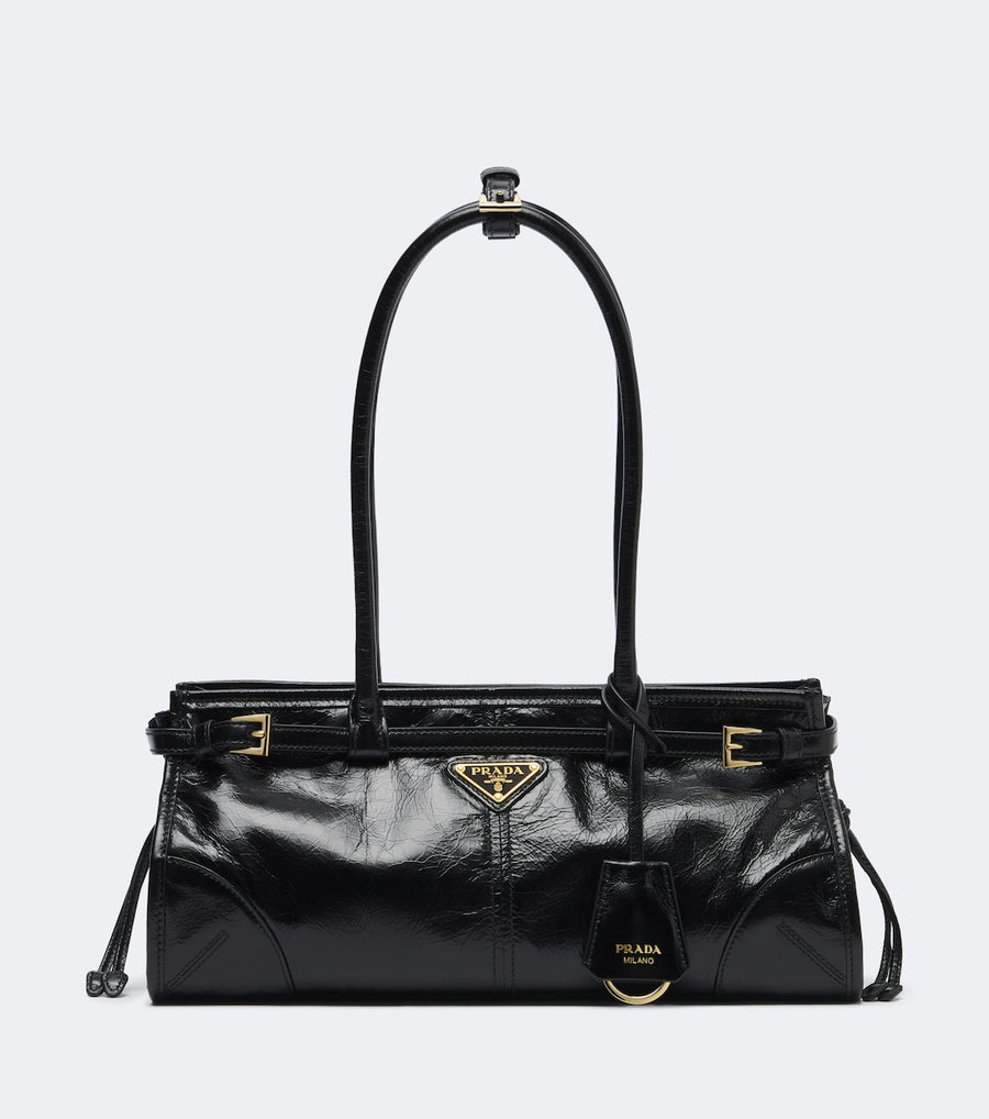 Prada Bonnie Medium Leather Shoulder Bag
