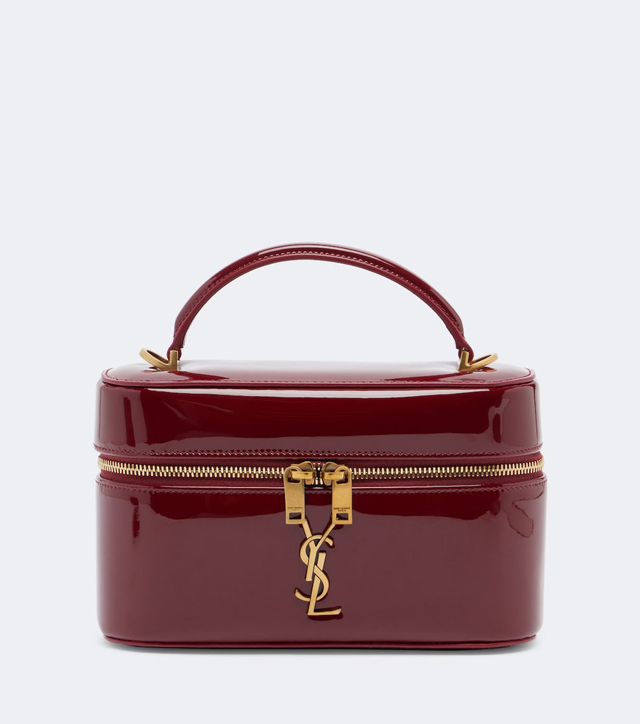 Saint Laurent Gaby Patent Leather Vanity Bag