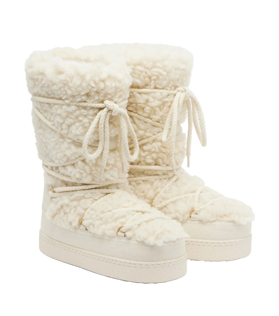 Inuikii Teddy shearling knee-high boots